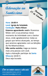 Adoração ao Santíssimo 07.09.2014